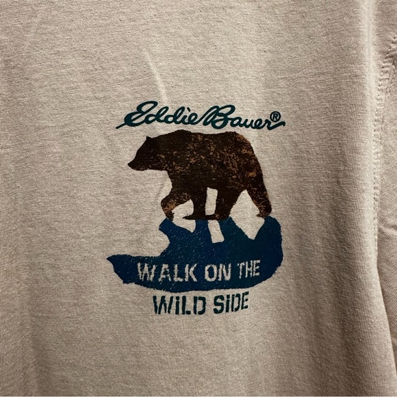 Eddie Bauer “Walk on the Wild Side” Graphic Tee - XL - Picture 5 of 5